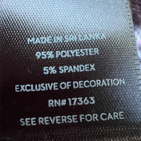 SIMPLY VERA VERAWANG Isle 2 Piece Lounge Sleep Pajama Set Sz XXL NWT NEW - Picture 8 of 16